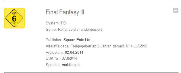 Final Fantasy III